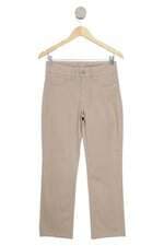 Calça de sarja Bloom feminina bege