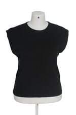 Blusa ribana Zara preta