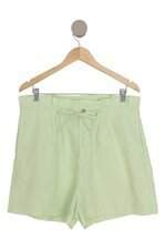 Shorts Hering feminino verde com pregas