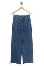 Calça jeans Renner wide leg azul