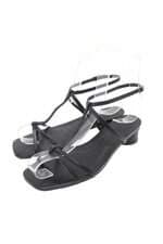 Sandália de tiras Santa Lolla preta