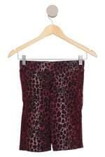 Shorts esportivo Adidas animal print