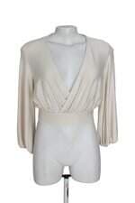 Blusa cropped La Rossi off white