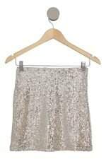 Saia Renner bege com paetê