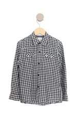 Camisa Zara kids xadrez