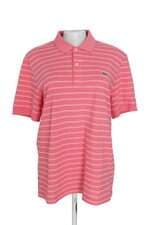 Camisa polo Lacoste rosa listrada