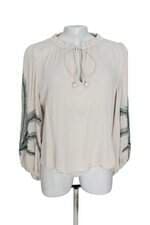 Blusa Morena Rosa feminina bege 