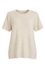 Blusa em tricô feminina bege