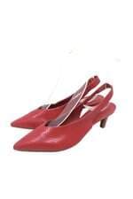 Slingback Arezzo snake vermelho