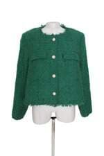 Casaco feminino verde 