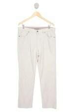 Calça de sarja Saint Hilaire masculina off white