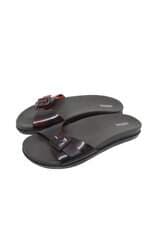Slide Melissa fivela marrom