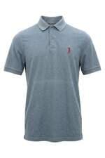 Camisa polo Aleatory Store masculino azul