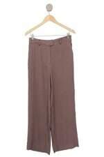 Calça jacquard Renner feminina marrom