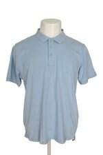 Camisa Wollner masculina azul céu