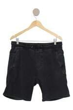 bermuda de sarja Zara masculino preto