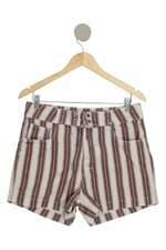 Shorts de sarja Hering listrado
