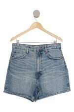 Shorts jeans Zara feminino azul