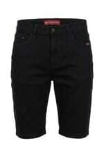 Bermuda de sarja Polo Wear masculina preta