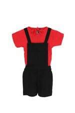 Conjunto Macaquinho e Blusa em Viscolinho Tarumã 