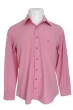 Camisa Dudalina masculina rosa