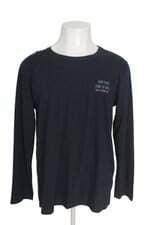 Blusa de pijama manga longa Kputz azul marinho