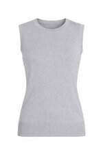 Blusa tricô feminina cinza
