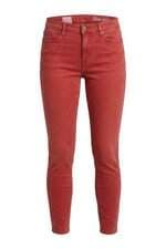 Calça de Sarja Gap feminina skinny vermelha