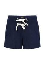 Shorts feminino Fm pantalons azul marinho