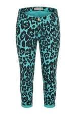 Calça de sarja Feminina Animale Animal Print verde