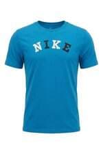 Camiseta Nike feminina azul com silk