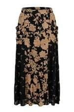 Saia My Place feminina estampada