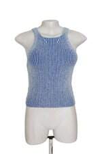 Regata tricô Oh, Boy feminina azul