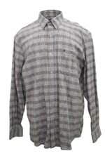 Camisa masculina HP cinza xadrez