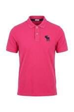 Camisa polo Masculina Abercrombie & Fitch rosa