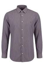 Camisa Aramis masculina azul listrada