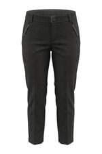 Calça de tecido feminina preta