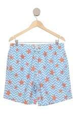 Bermuda Praia Vacanza estampada com forro