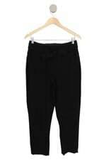 Calça Alfaiataria Le Lis Blanc preta com faixa na cintura