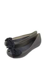 Sapatilha Melissa cinza com laço