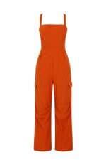 Macacão feminino Imperio Estudio laranja 