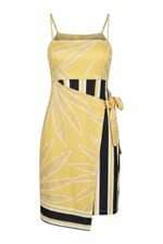 vestido feminino dimy amarelo