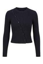 Cardigan Feminino Zara Fechamento Assimétrico Azul