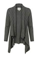 Cardigan Feminino Zara Tricot Preto 