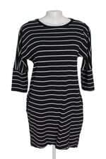 Vestido Bonprix preto listrado