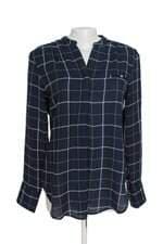 Camisa Riachuelo feminina azul marinho