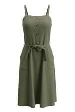 vestido feminino verde 