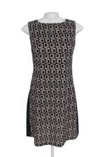 Vestido Renner feminino preto e bege