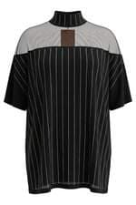 blusa feminino preto com strass 