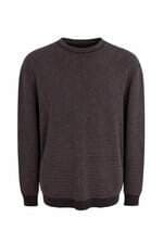 Suéter em Tricô Cinza Reserva